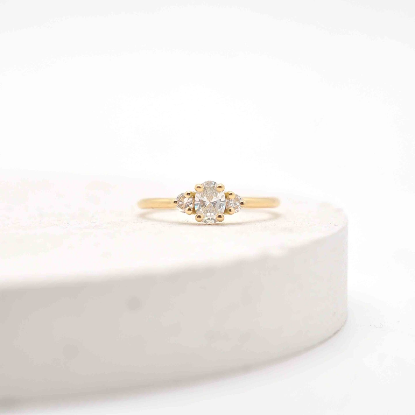 Clusterring met diamanten