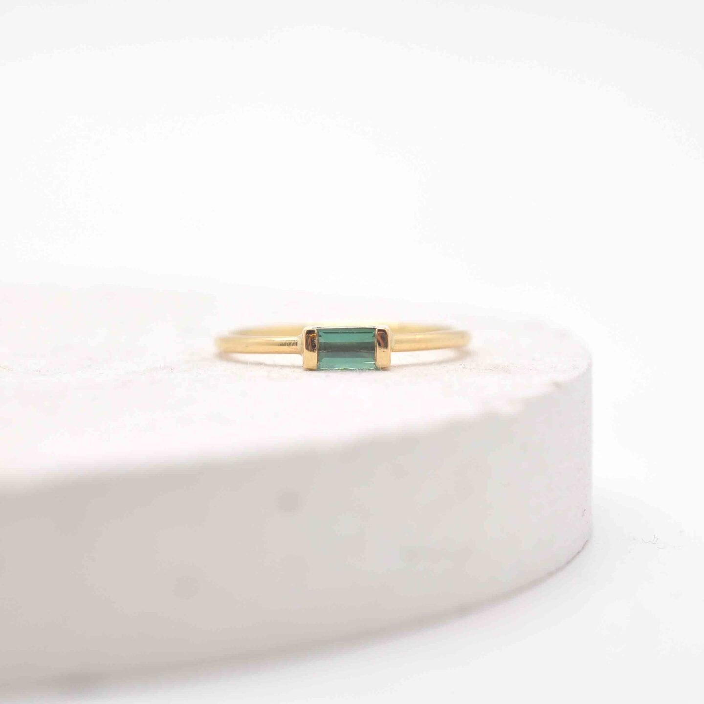 Ring met tourmalijn